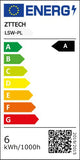 ZTTECH Applique Murale Boule en Verre Blanc, Globe en Verre Blanc avec Applique Murale à Base Noir pour Chevet (Noir)