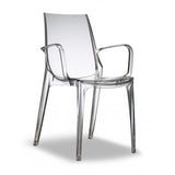 Baakal & ross Vanity - Chaise Translucide Scab Design avec accoudoirs