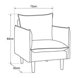 Happy Garden Fauteuil Viktor Gris