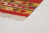 Kilim Carpets by Jalal Tapis Kilim Sivas 3 Rouge/Multicolore 160 x 230 cm