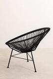 SKLUM Lot 2 Chaises New Acapulco Noir