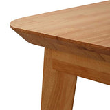 Krok Wood Table à Manger en hêtre Paris en Bois Massif (110 x 75 x 75 cm)