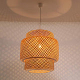 Lussiol 250601 Suspension, Bambou, 60 W, Naturel