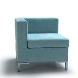Marque Amazon - Movian - Fauteuil modulaire City Club (avec accoudoir droit), Turquoise