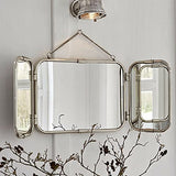 Loberon Miroir Kacey - Laiton, Verre de Miroir - H/L/P env. 29/79 / 1.5 cm