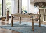 Table à Manger 160x90cm - Bois Massif de Palissandre huilé - Style Colonial/Ethnique - Leeds #29