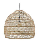 Chambre Suspensions Lampe,Lustres Salon,Luminaire Pendante Salle À Manger,Éclairage De Plafond Bureau,Lampe Rotin De Luxe Moderne Simple Lumière D40Cm Blanc