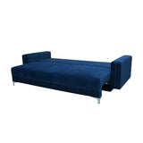 E-MEUBLES Canapé lit Convertible Salon Relax Noveau scandinave Design Revêtement de Canapé Melisa (Rose)