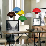 WINZSC 3 pc Pendentif Lampe Panton Flowerpot Fleur Pot Fleur Pot Lampes Pendentif UFO Salle à Manger Lampe Bar Magasin éclairage éclairage FG991 lo11 (Size : Orange)
