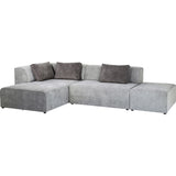 Canapé Infinity Antique Ottoman gauche gris Kare Design
