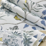 Diafrican Papier Peint Vinyle Fleurs et Oiseaux Nature de Village rétro Chambre à Coucher Salon télévision arrière-Plan